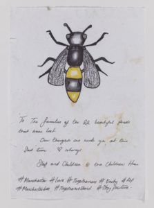 Memorial message, Manchester Together Archive